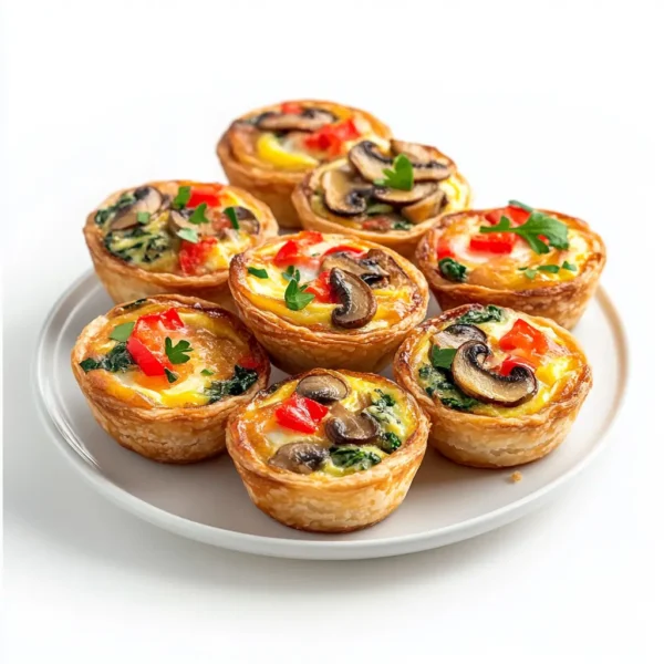 Huisgemaakte mini quiche
