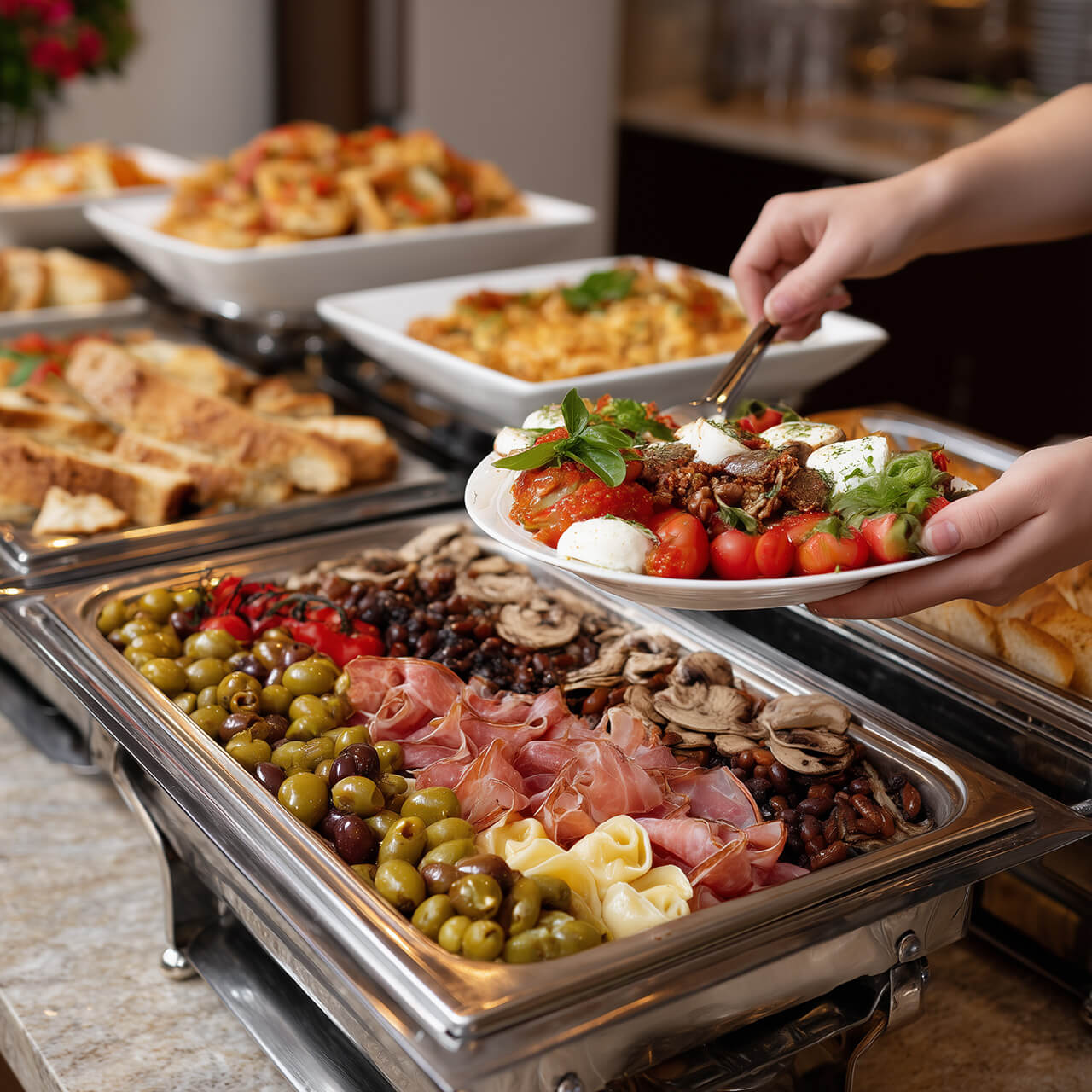 Italiaans buffet