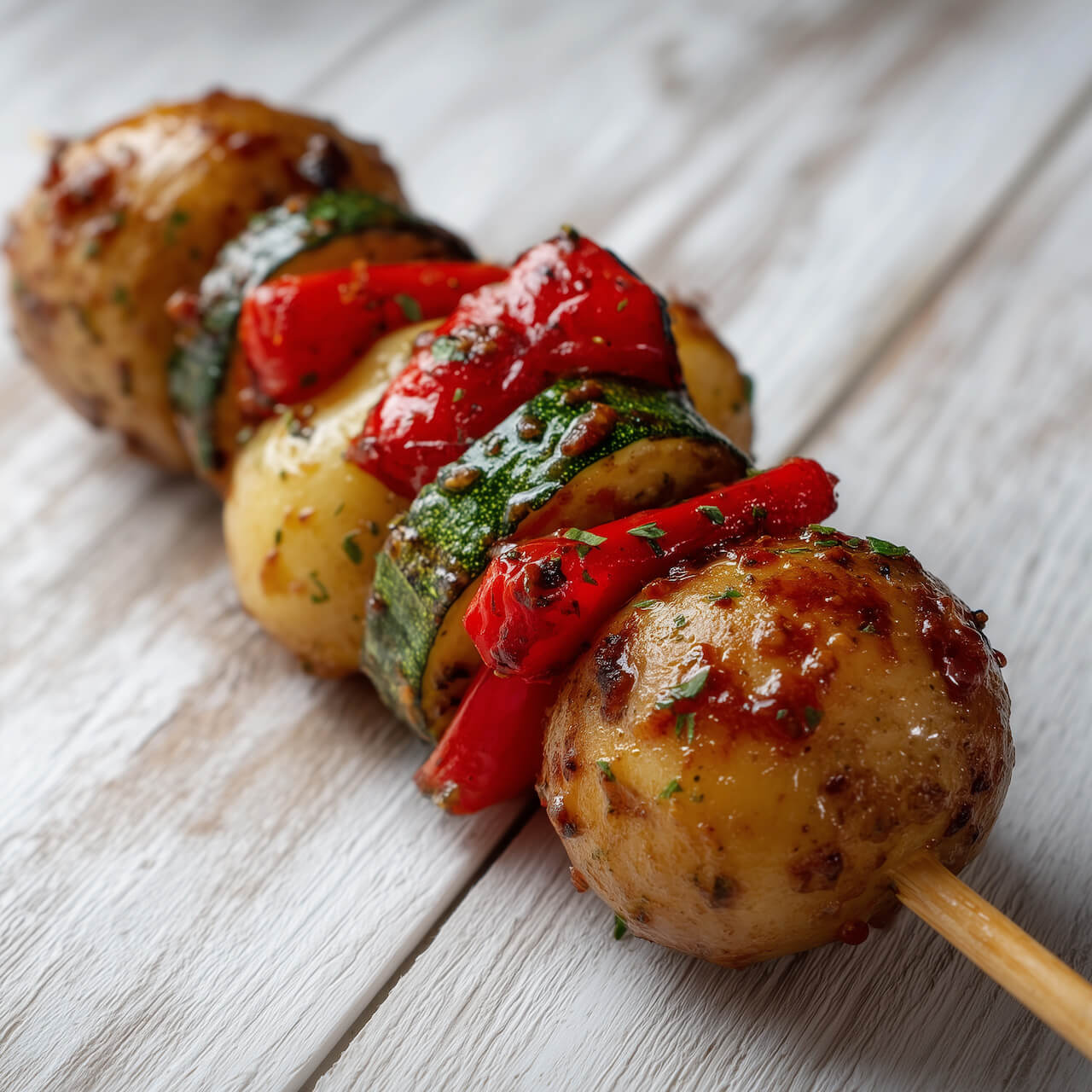 Vegetarische groentespies